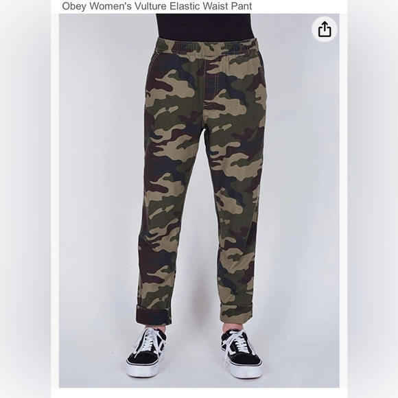 Obey - camo pants - S - Picture 1 of 5